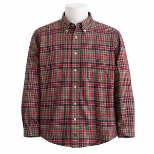 Size XXL Mens Vintage Orvis Heavyweight Single Pocket Flannel Plaid Button Shirt